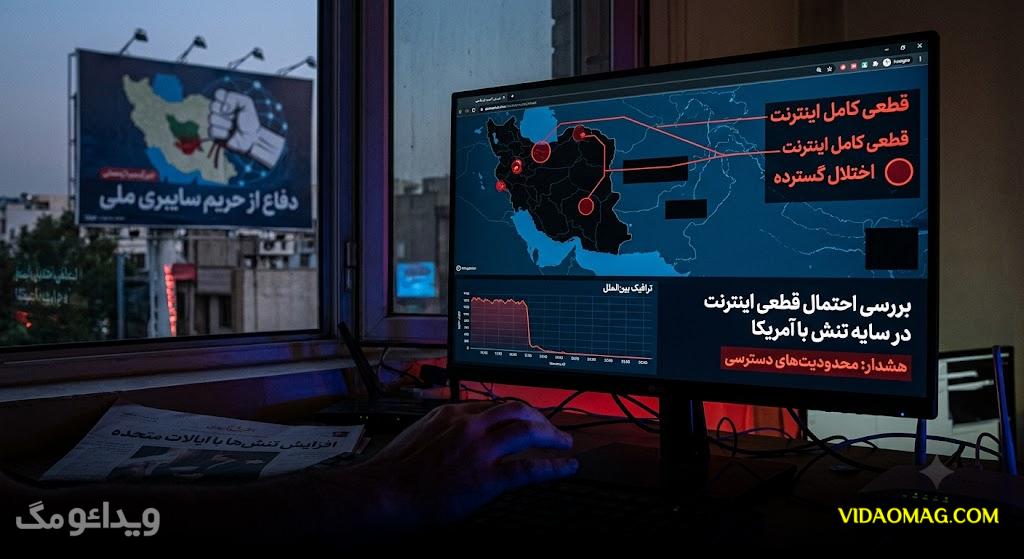 عکس های قطعی اینترنت